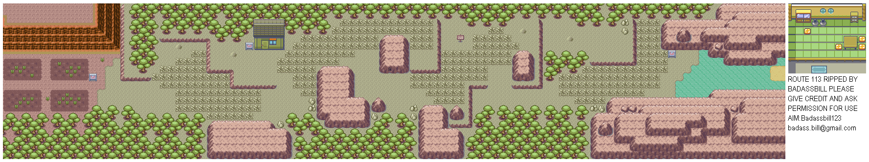 Pokémon Ruby / Sapphire - Route 113