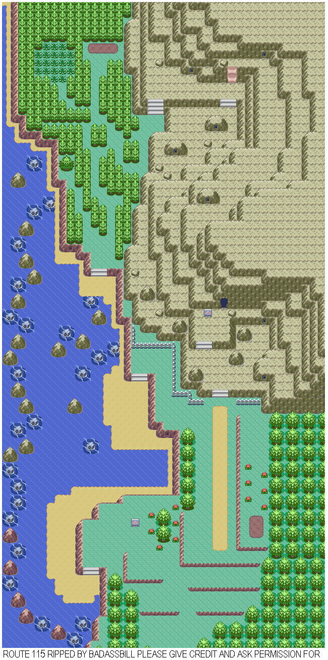 Pokémon Ruby / Sapphire - Route 115