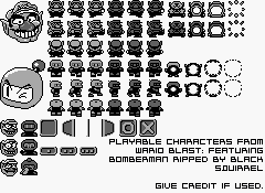 Wario Blast: Featuring Bomberman! / Bomberman GB - Main Characters