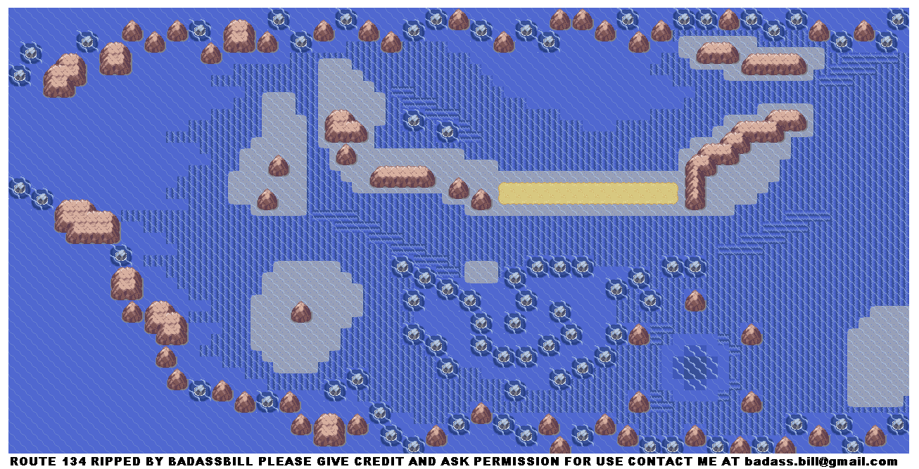 Pokémon Ruby / Sapphire - Route 134