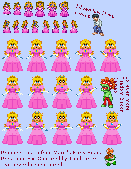 Mario's Early Years!: Preschool Fun (USA) - Princess Peach