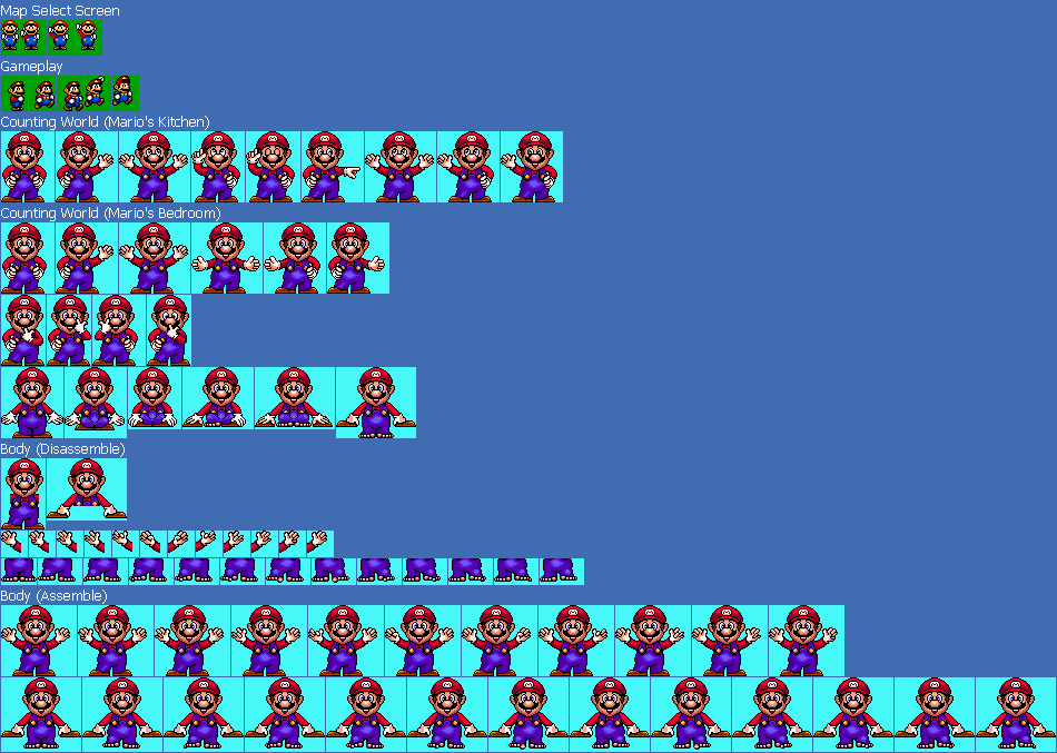 Super mario world sprites mario - myteclick