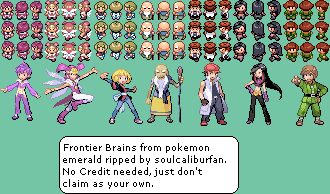 Pokémon Emerald - Frontier Brains