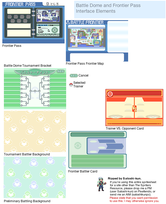 Game Boy Advance - Pokémon Emerald - Pokédex - The Spriters Resource