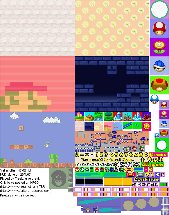 super mario world sprites maps sprites