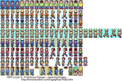 Pokémon Ranger - Non-Playable Characters (1 / 5)