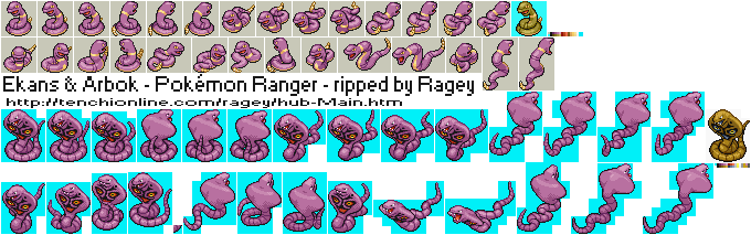 Pokémon Ranger - Ekans & Arbok