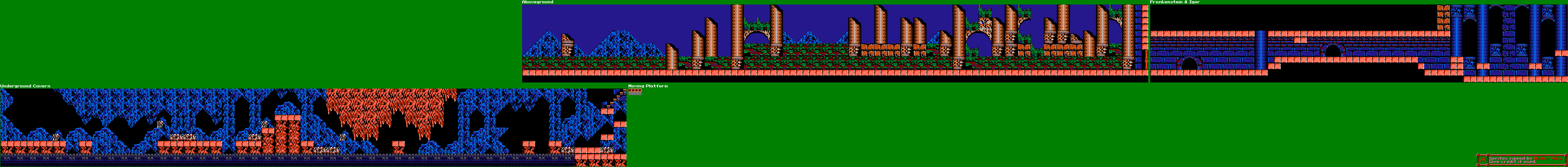 Castlevania - Level 4: Underground Caverns