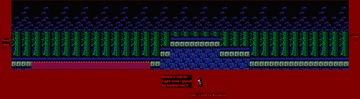 Castlevania 2: Simon's Quest - Belasco Marsh (Night)