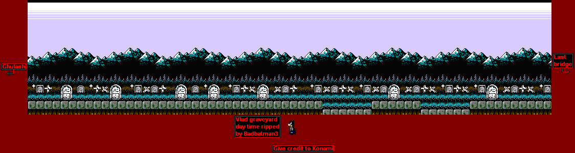 Castlevania 2: Simon's Quest - Vlad Graveyard