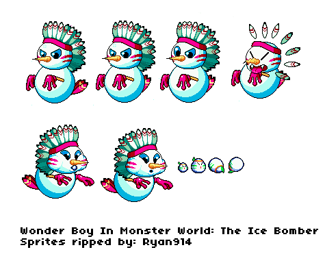 Wonder Boy in Monster World - The Ice Bomber