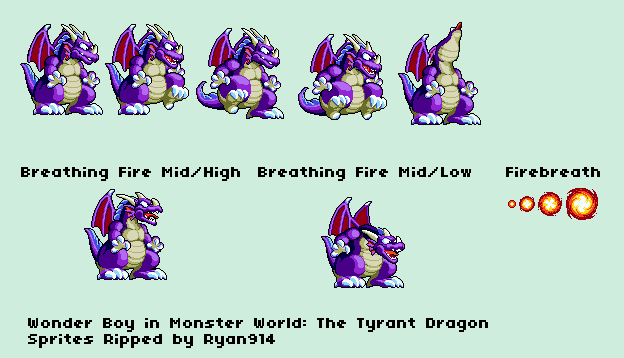 Wonder Boy in Monster World - Tyrant Dragon