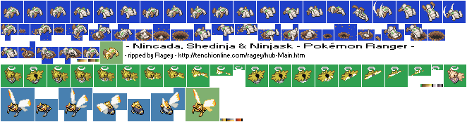 Nincada, Ninjask & Shedinja