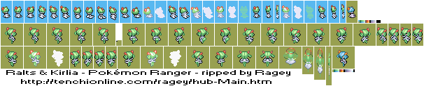 Pokémon Ranger - Ralts & Kirlia