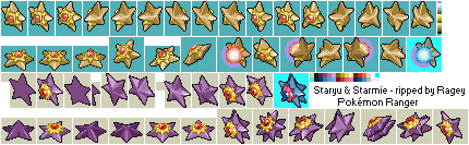 Pokémon Ranger - Staryu & Starmie