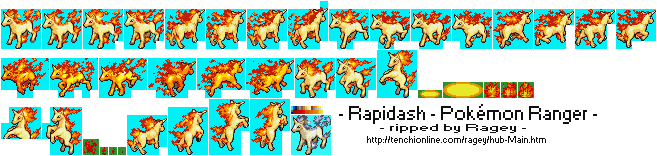 Pokémon Ranger - Rapidash