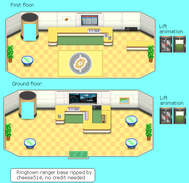 Pokémon Ranger - Ring Town Ranger Base
