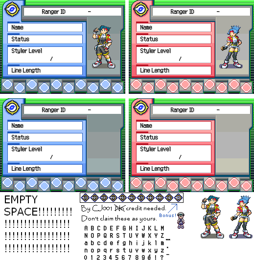 Pokémon Ranger - Ranger ID