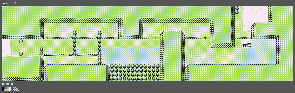 Pokémon Red / Blue - Route 03