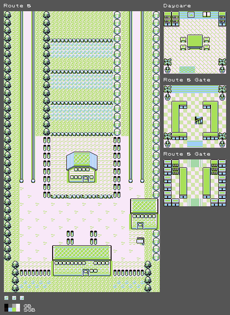 Pokémon Red / Blue - Route 05