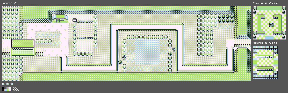 Pokémon Red / Blue - Route 08