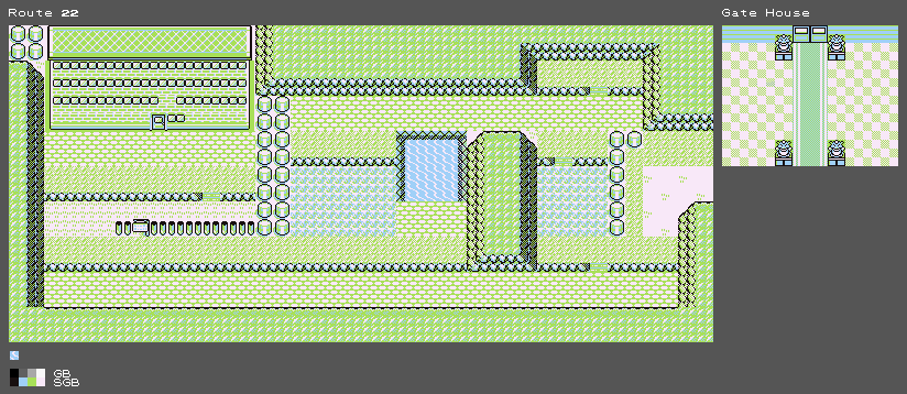 Pokémon Red / Blue - Route 22