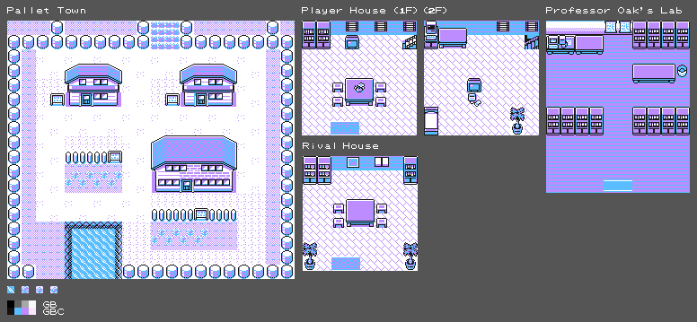 Pokémon Yellow - Pallet Town