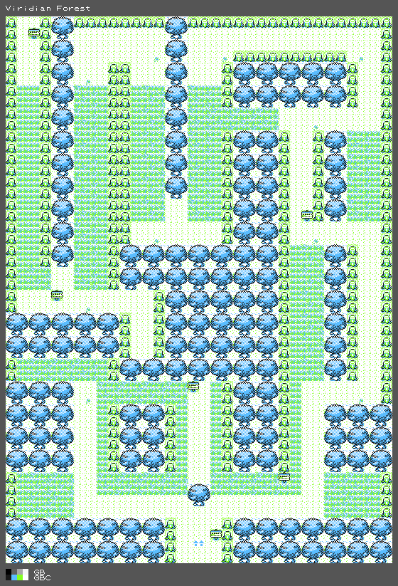 Pokémon Yellow - Viridian Forest