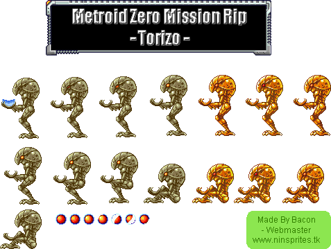 Metroid Zero Mission - Chozo Statue