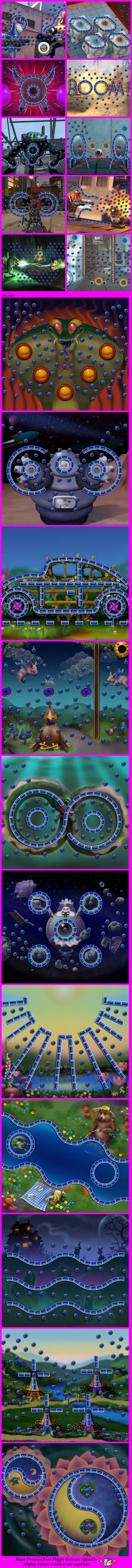 Peggle Extreme - Stage Previews