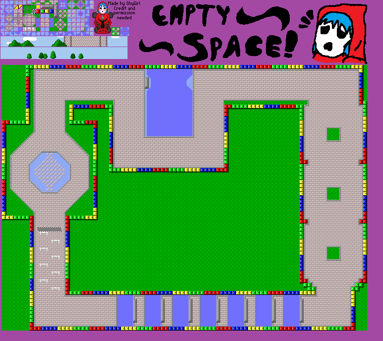 Peach Circuit / Castle Courtyard (Super Mario Kart-Style)