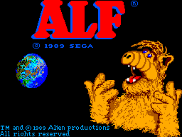 Alf - Title Screen