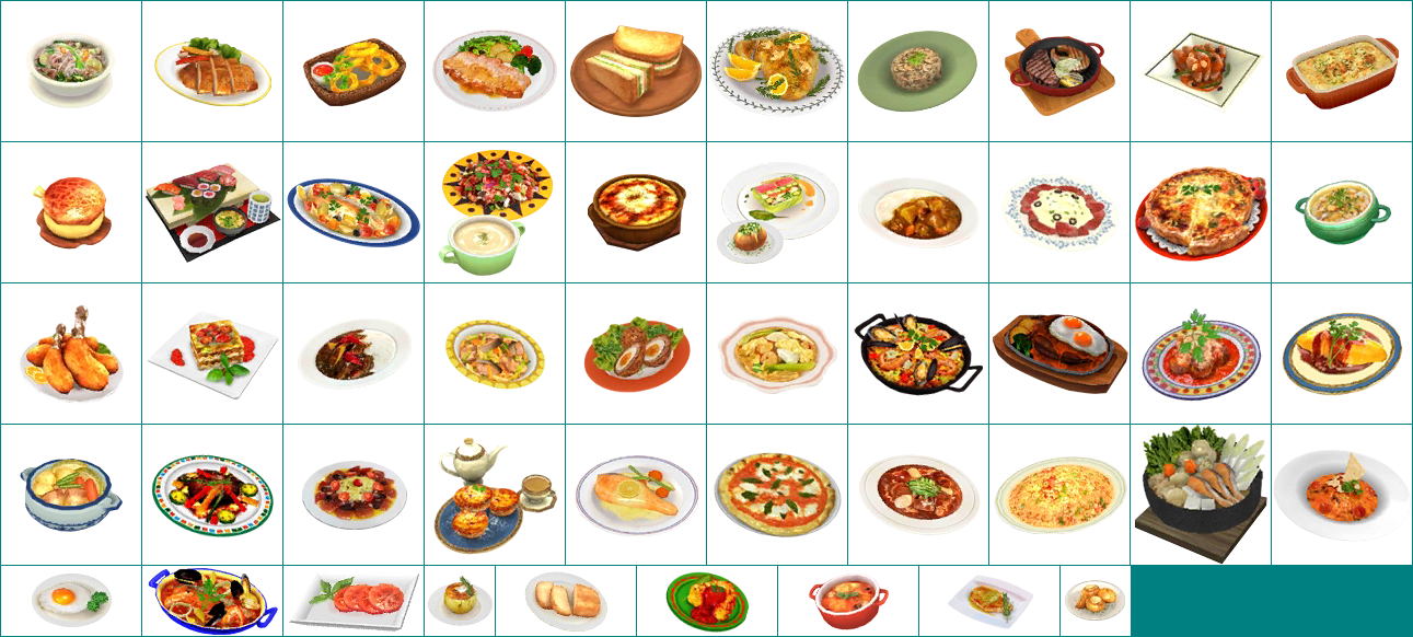 StreetPass Mii Plaza - Recipes