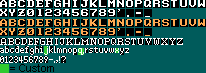 Golden Axe Warrior - Fonts