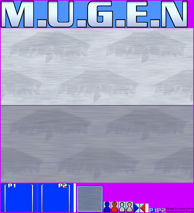 M.U.G.E.N - Title & Player Select Screens