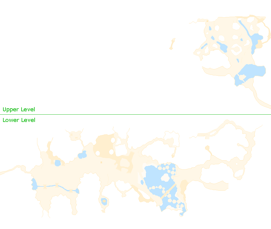 Xenoblade Chronicles - Bionis' Leg Minimap