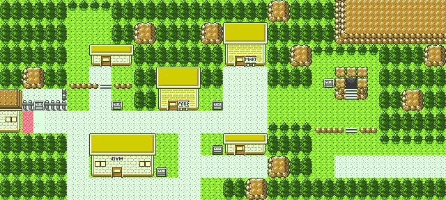 Pokémon Generation 2 Customs - Azalea Town Exterior (Cleaned)