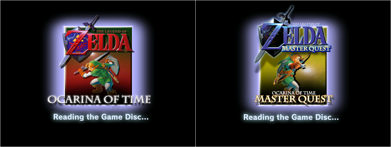 The Legend of Zelda: Ocarina of Time Master Quest - Loading Screens