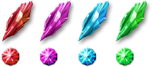 U.B. Funkeys - Crystal Shards and Gems