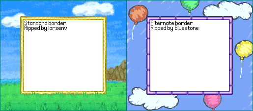 Balloon Kid - Super Game Boy Border