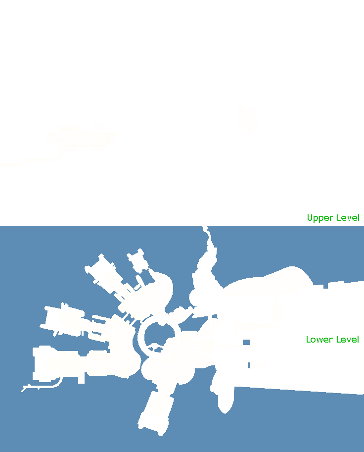 Xenoblade Chronicles - Fallen Arm Map