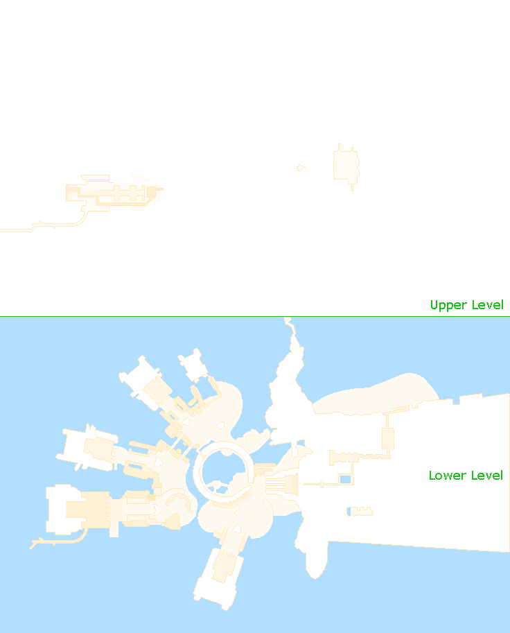 Xenoblade Chronicles - Fallen Arm Minimap