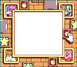 Kirby's Star Stacker - Super Game Boy Border