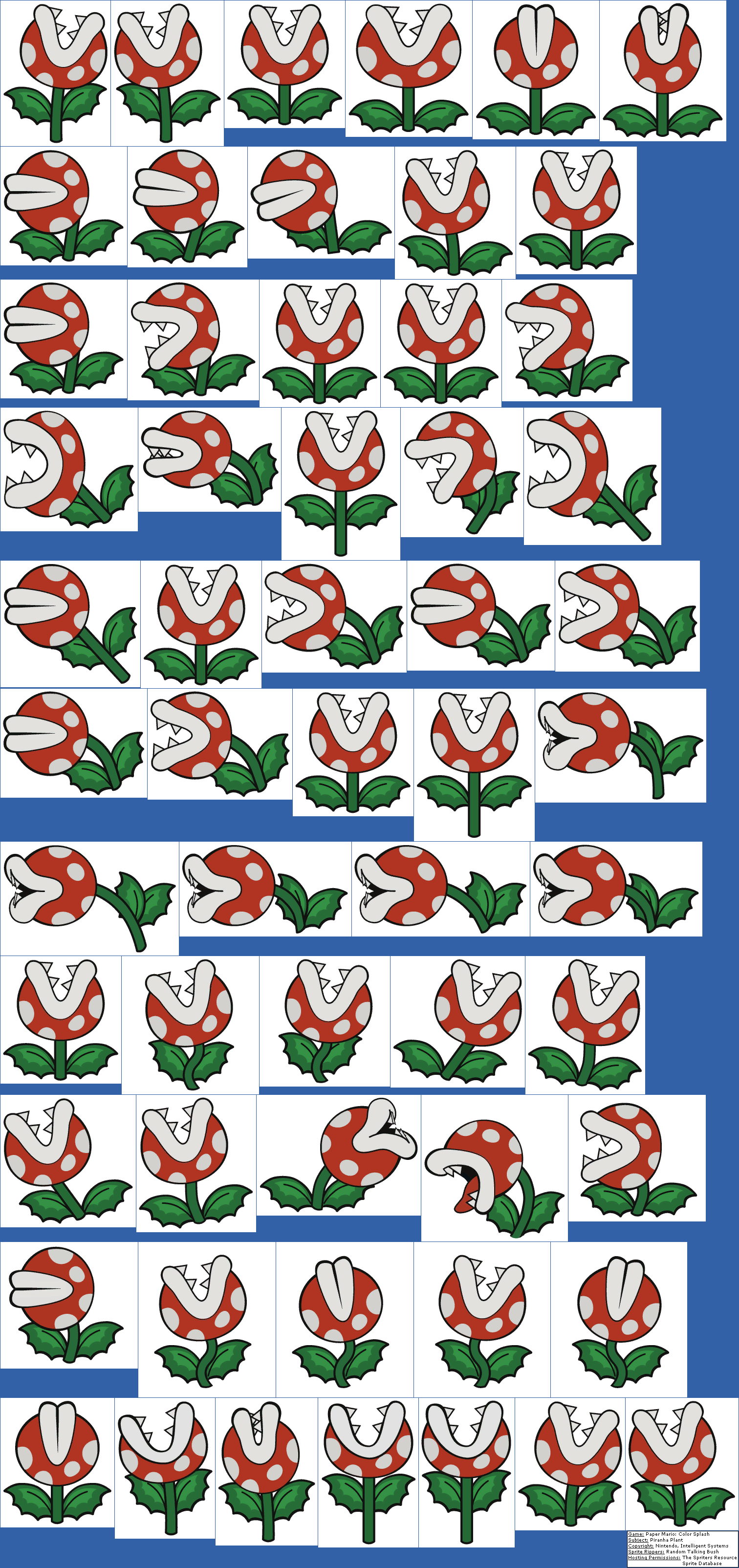 Paper Mario: Color Splash - Piranha Plant