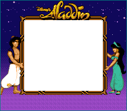 Aladdin - Super Game Boy Border