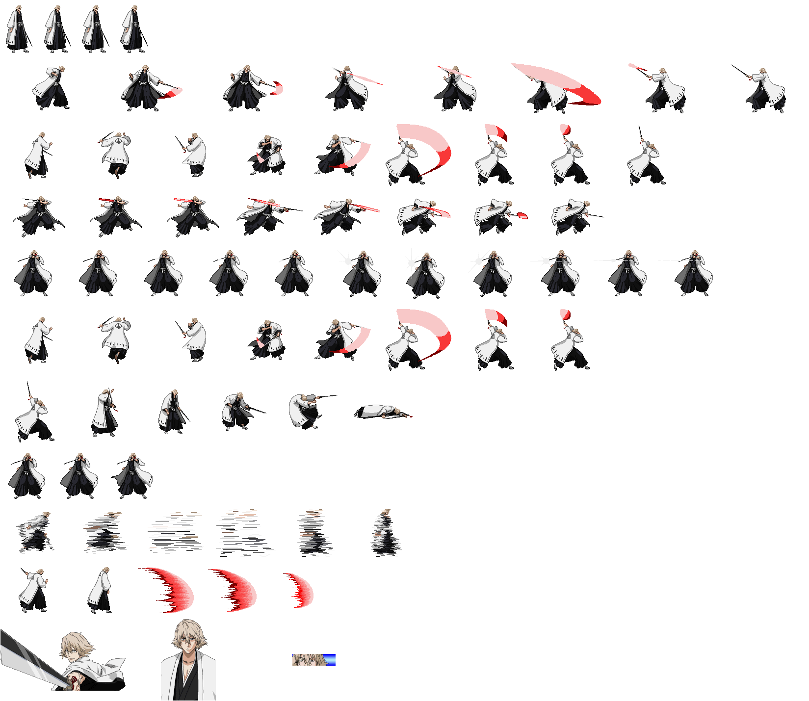 Sprite Sheet Bleach