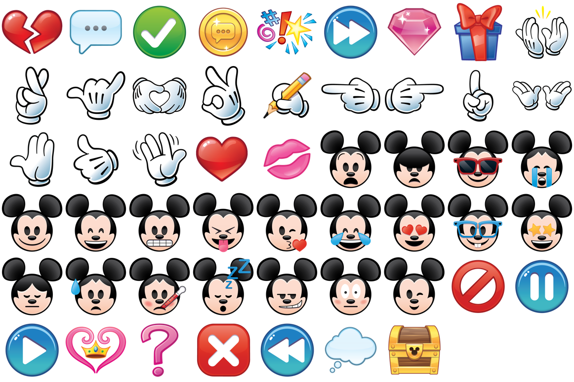 Disney Emoji Blitz - Keyboard Icons