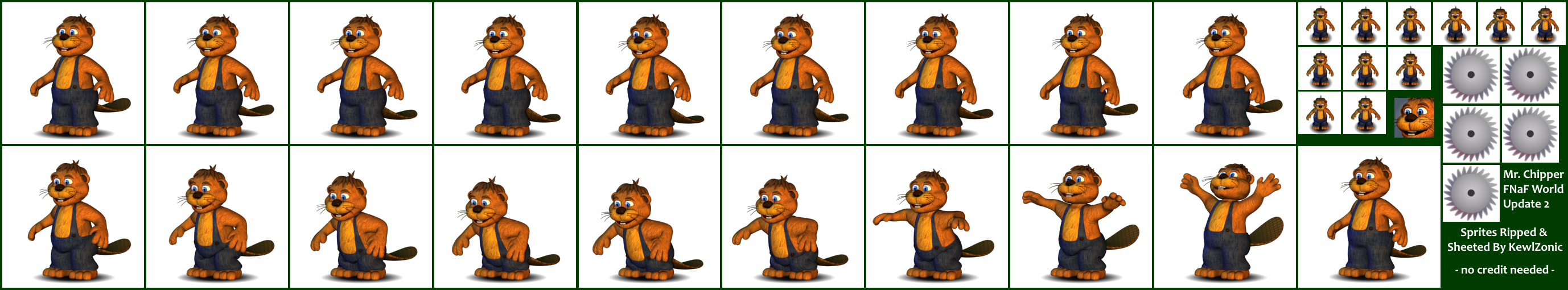 FNaF World - Mr. Chipper