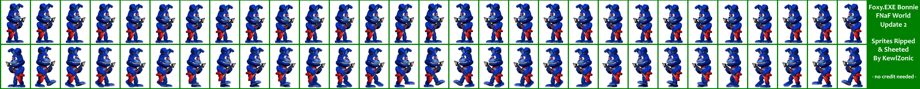 FNaF World - Bonnie (Foxy.EXE)