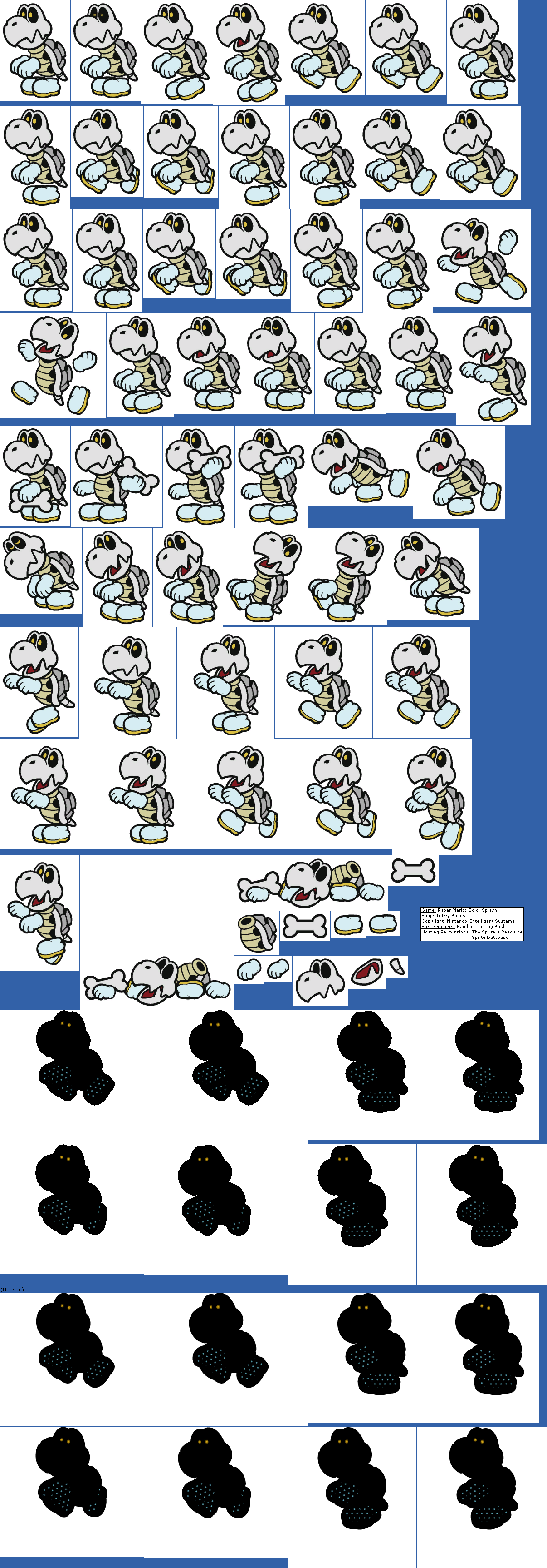 sprite sheet water splash png